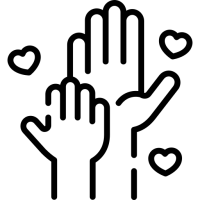 pictogramme main enfant
