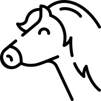 pictogramme cheval